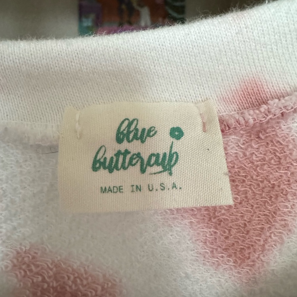 Women’s Small Pink TieDye Sweatshirt - Picture 3 of 4